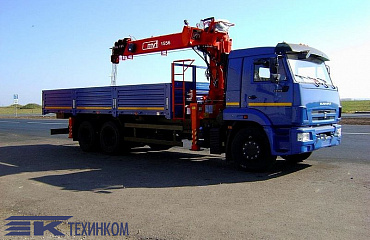 КАМАЗ-65207 С КМУ FASSI MVF S1556