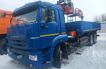 КАМАЗ-65117 С КМУ ИНМАН ИТ-150